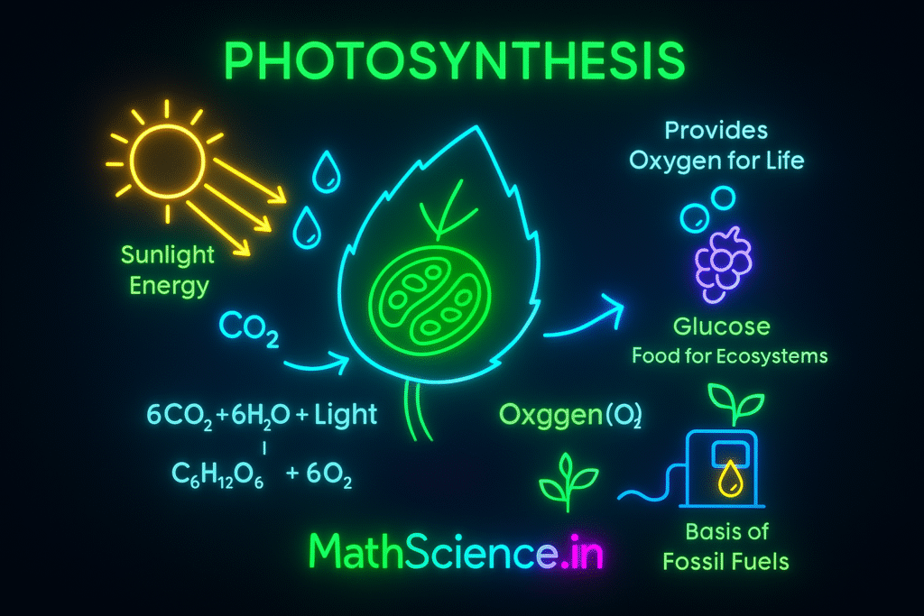 Photosynthesis Process Equation and Importance