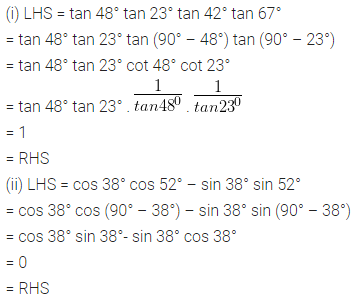 NCERT Solutions For Class 10 Maths Chapter 8 Introduction to Trigonometry Ex 8.3 3 image 23