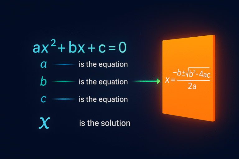 Quadratic Equations Concepts with Examples