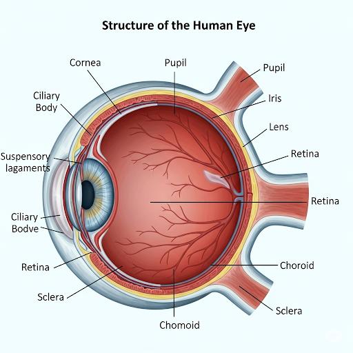 The Human Eye Concept For Class 10