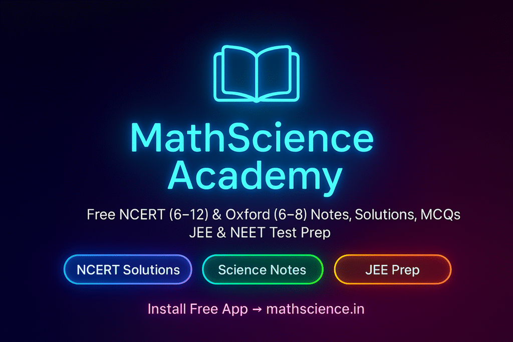 Grade 6 to 12 Math and Science Book Solutions