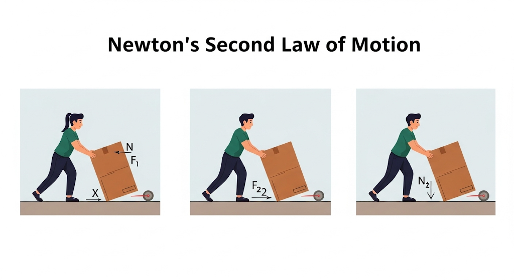 newtons second law of motion