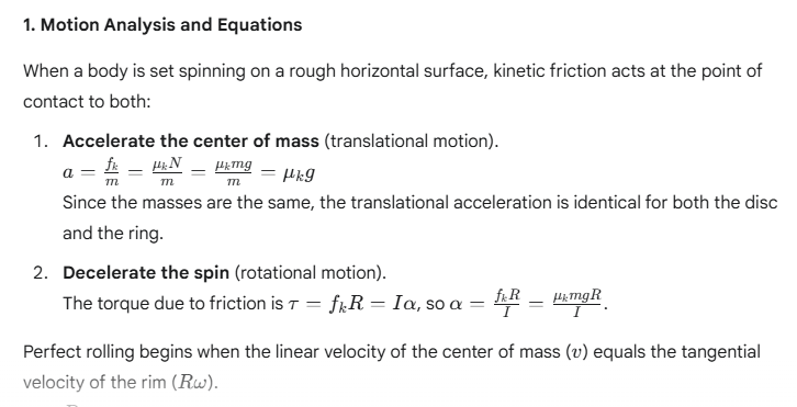 Class 11 System of Particles and Rotational Motion