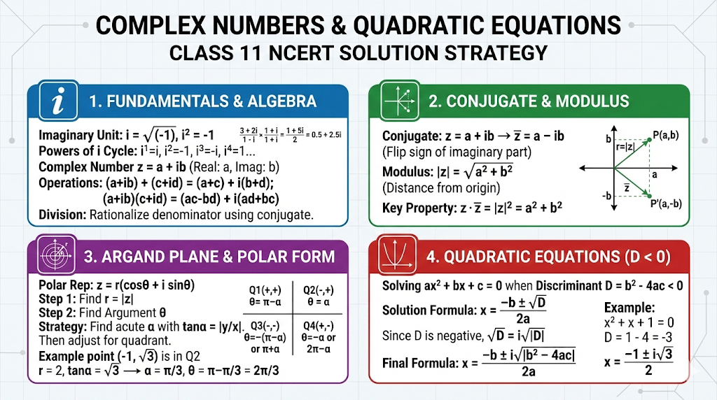 Complex Numbers and Quadratic Equations Class 11