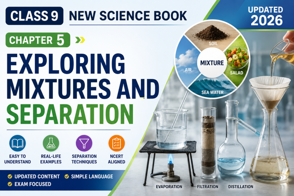 Class 9 New Science Book Ch 5 Exploring Mixtures