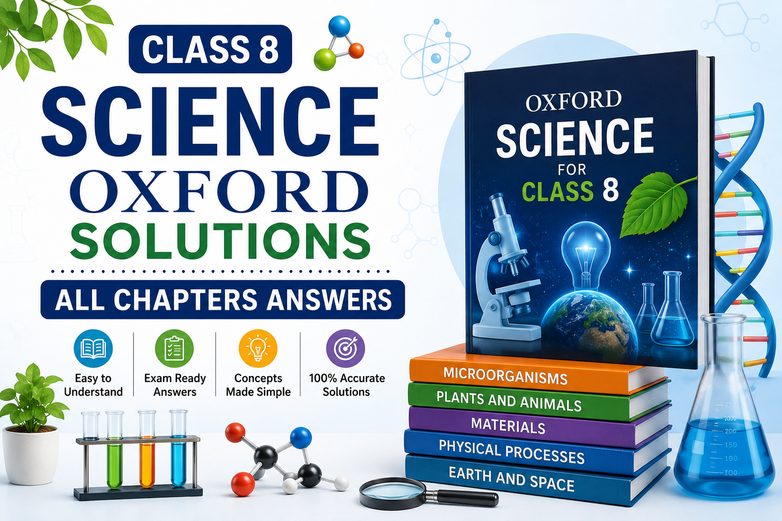 All Chapters Class 8 Science Oxford Solutions-All Chapters Solution