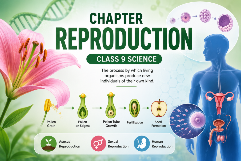 Class 9 Science New Book Chapter 11 Reproduction